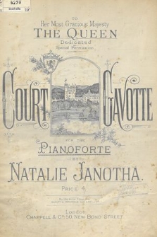 Court gavotte : for the pianoforte