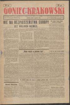 Goniec Krakowski. R.5, nr 282 (1 grudnia 1943)