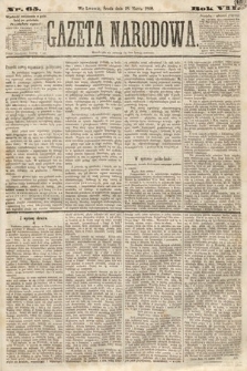 Gazeta Narodowa. 1868, nr 65