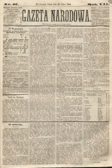 Gazeta Narodowa. 1868, nr 67
