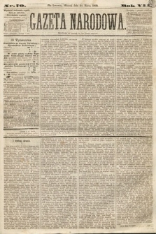Gazeta Narodowa. 1868, nr 70