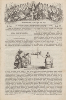Opiekun Domowy. R.4, nr 30 (29 lipca 1868)