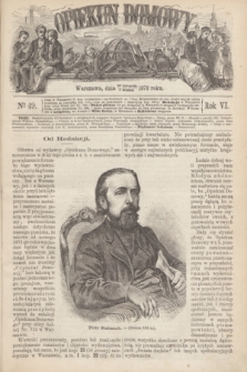 Opiekun Domowy. R.6, № 49 (7 grudnia 1870)