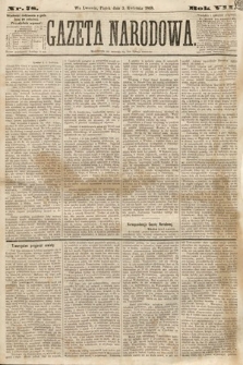 Gazeta Narodowa. 1868, nr 78