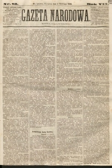 Gazeta Narodowa. 1868, nr 83