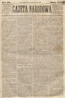 Gazeta Narodowa. 1868, nr 89