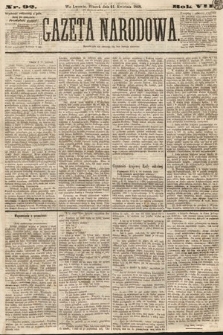 Gazeta Narodowa. 1868, nr 92