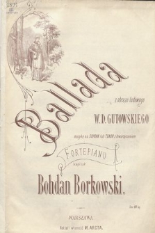 Ballada z obrazu ludowego W. D. Gutowskiego