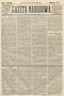 Gazeta Narodowa. 1868, nr 119