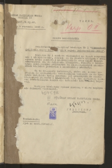 Biuletyn : o sposobach działania wojsk niemieckich w wojnie polsko-niemieckiej. 1940, nr 1 (9 stycznia)