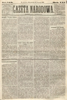 Gazeta Narodowa. 1868, nr 143