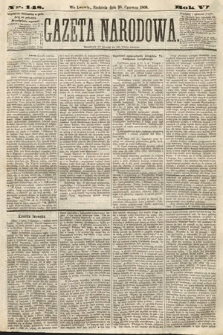 Gazeta Narodowa. 1868, nr 148
