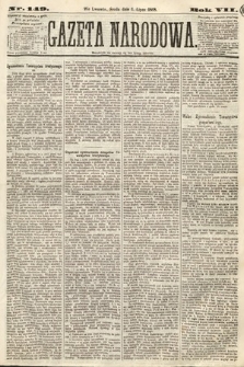 Gazeta Narodowa. 1868, nr 149