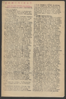 Komunikat : Wyd. Okr. Rady Konwentu Org. Niepodl. 1944, nr 51 (27 czerwca)