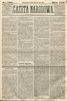 Gazeta Narodowa. 1868, nr 165