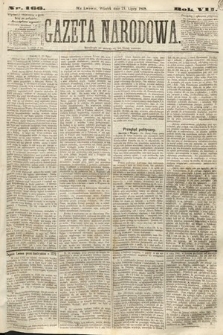 Gazeta Narodowa. 1868, nr 166