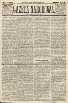 Gazeta Narodowa. 1868, nr 193