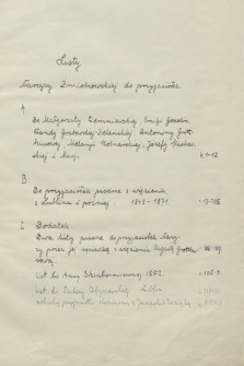 Listy Narcyzy Żmichowskiej do przyjaciółek z lat 1849-1871
