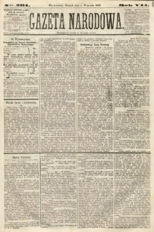 Gazeta Narodowa. 1868, nr 201