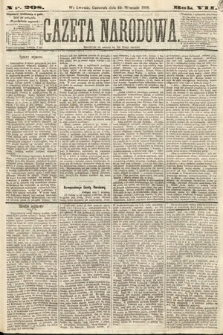 Gazeta Narodowa. 1868, nr 208