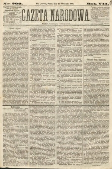 Gazeta Narodowa. 1868, nr 209