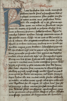 Biblia Latina (Vetus Testamentum: Gen. - I Paralip.) cum Prologis et glossulis