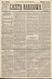 Gazeta Narodowa. 1868, nr 211