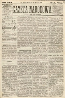 Gazeta Narodowa. 1868, nr 213