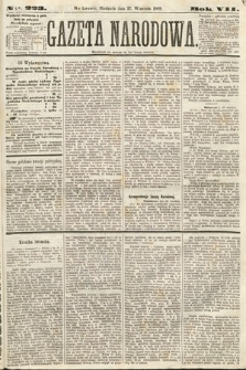 Gazeta Narodowa. 1868, nr 223
