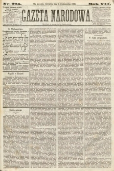 Gazeta Narodowa. 1868, nr 225