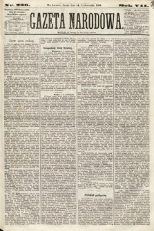 Gazeta Narodowa. 1868, nr 236