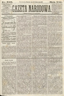 Gazeta Narodowa. 1868, nr 240