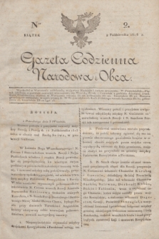 Gazeta Codzienna Narodowa i Obca. 1818, Ner 2 (2 października)