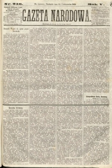 Gazeta Narodowa. 1868, nr 246