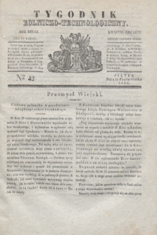Tygodnik Rolniczo-Technologiczny. R.2, Nro 42 (14 października 1836)