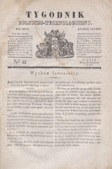Tygodnik Rolniczo-Technologiczny. R.2, Nro 52 (23 grudnia 1836)