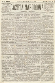 Gazeta Narodowa. 1868, nr 262