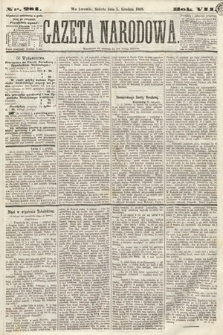 Gazeta Narodowa. 1868, nr 281