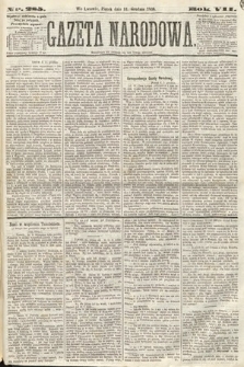 Gazeta Narodowa. 1868, nr 285