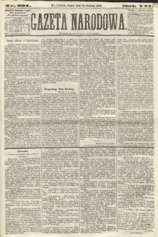 Gazeta Narodowa. 1868, nr 291