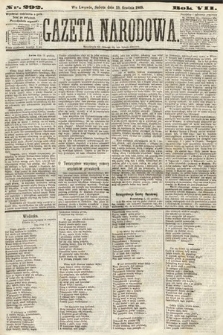 Gazeta Narodowa. 1868, nr 292