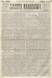 Gazeta Narodowa. 1868, nr 293