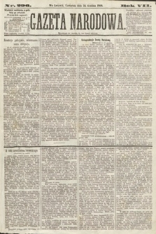 Gazeta Narodowa. 1868, nr 296