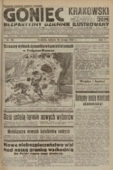 Goniec Krakowski : bezpartyjny dziennik popularny. 1922, nr 49