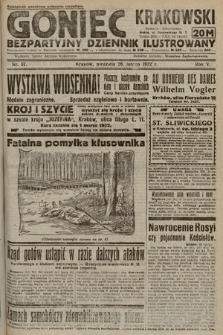 Goniec Krakowski : bezpartyjny dziennik popularny. 1922, nr 57
