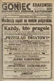 Goniec Krakowski : bezpartyjny dziennik popularny. 1922, nr 62
