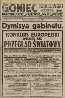 Goniec Krakowski : bezpartyjny dziennik popularny. 1922, nr 64