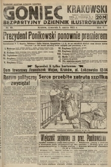 Goniec Krakowski : bezpartyjny dziennik popularny. 1922, nr 68