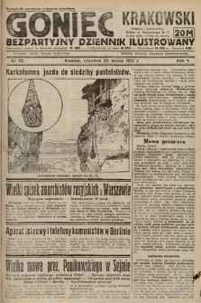 Goniec Krakowski : bezpartyjny dziennik popularny. 1922, nr 82