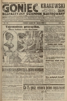 Goniec Krakowski : bezpartyjny dziennik popularny. 1922, nr 83